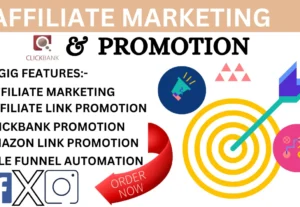 1272I will affiliate link promotion clickbank affiliate link promotion amazon link