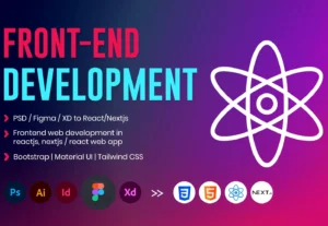 1357I will be your reactjs, nextjs web application frontend developer