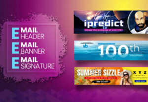 1160I will design professional email banner, header and email signature